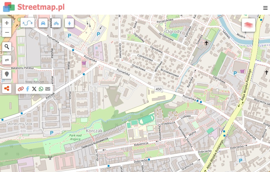 streetmap share