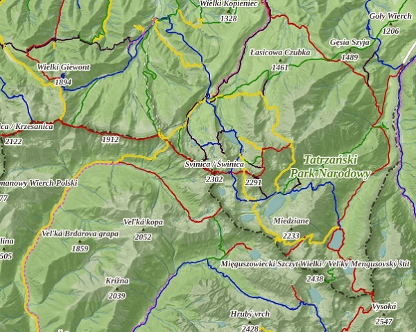 Mapa turystyczna